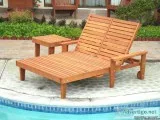 Best Redwood Double Summer Chaise Lounge