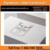 Signature Business Cards  professional service