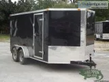 New Trailer 7 x 14 ft. wSide Door and Rear Ramp Door