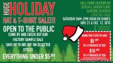 Headwear and T-Shirt Sample Sale