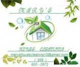 HOUSE CLEANING  MARY S