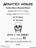 Haunted House in San Bernardino..Come if you Dare
