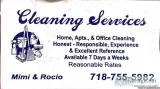 Cleaning services