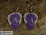 Jimmi Hendrix Guitar Pick Earrings