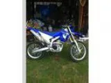 2008 yamaha 250 on and off road bike