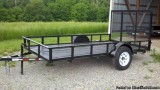 New 2016 6X12 Utility Trailer w 4ft Gate and 3500lb Axle