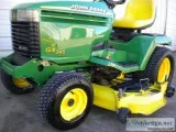 USED JOHN DEERE GX345 RIDING MOWER 54&quot DECK VERY NICE