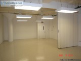 One Acoustic Folding Partition (for rapid division of space)