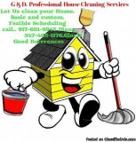 G and D Professional House cleaning services