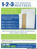 1-2-3 the traveling mattress