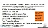 We will Pay Your Gas and Electric Bill or Restore Services