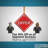 Special Offer flat 30% off in all Segments