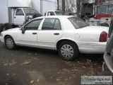 2008 crown vic police car