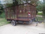 8  x 10  Cargo Utility Trailer w Expanded Metal Sides