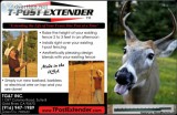 keep deer out of your Garden with t-post extenders