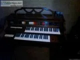 cable electric organ with  bench