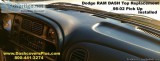 98-02 Dodge RAM Replacement DASH Board Top