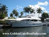 2004 106  LAZZARA MOTOR YACHT Raised Pilot House