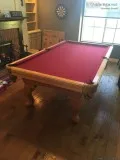8  OLHAUSEN POOL TABLE