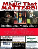 MAGIC THAT MATTERS  Brockville  Legion 700pm Inspiring One Child