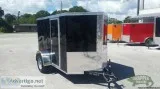 Cargo Trailer  5 ft. x 8 ft. Blk Exterior NEW for SALE