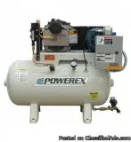 10 HP Oilless Scroll Compressor with 120 Gallon Air Tank