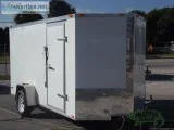 Moving Trailer for sale 6x12 White trailer NEW