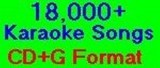 18000 CDG Karaoke Songs on USB Hard Drive