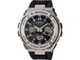 Casio G-Shock G-Steel Smoke Dial SS Resin Chrono Quartz Men s Wa
