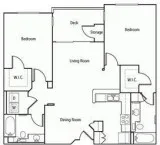 Apartment for rent in Oakland.