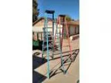 Two eight foot ladders