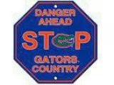 Florida Gators Stop Sign
