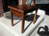 Years oldWeathered Barn Wood Timber Sofa End Table - Price
