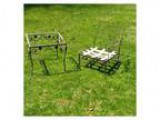WROUGHT IRON PATIO FURNITURE Very nice vintage wrought iron &quo