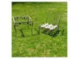 WROUGHT IRON PATIO FURNITURE Very nice vintage wrought iron &quo