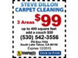 Steve Dillon Carpet Cleaning - Coupons