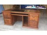 Solid Wood Executive Desk