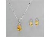 Citrine Jewellery Set