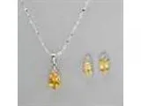 Citrine Jewellery Set