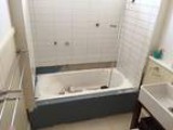 Tiling of bathroom