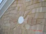 Free ridgevent with sq. roofs free seamless aluminum gutter fo