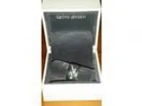 Georg Jensen Fusion 18kt white gold womens ring incl diamonds