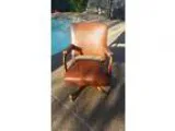 Brown office chair