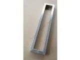 dh - 24&quot Rectangular Tube Pull Shower Door Handle Square Sta