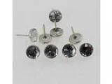 50X Crystal Upholstery Sofa Nails TacksDiamond Head Upholstery T