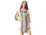 Femirah Women s Cotton Sleepwear Loose Sleepshirt Pajamas Top 18
