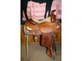 15 &quot BILLY COOK Western Show Trail Every Day Saddle with Sil