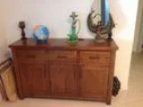 Solid wood Buffett cabinet