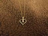 10K Gold Diamond Necklace