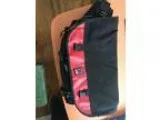 Black and Red Chrome bag Messenger Utility (Rockford)